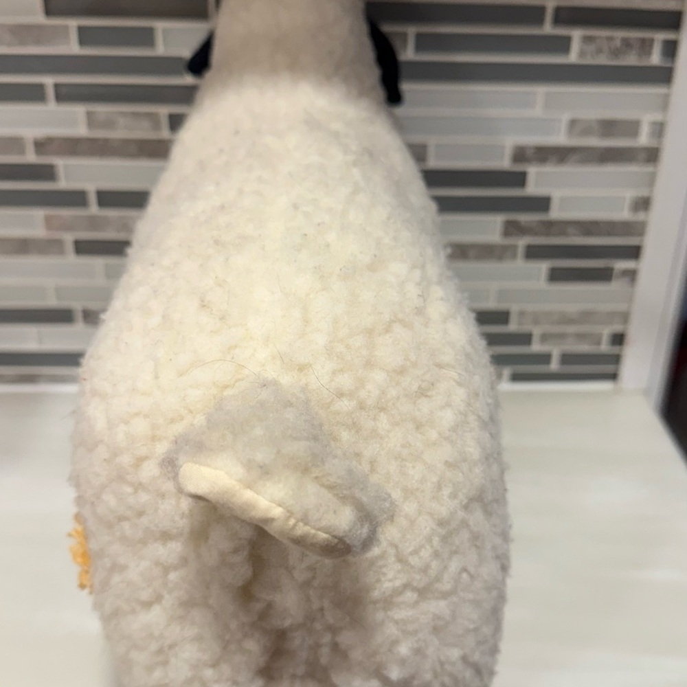 Vintage Primitive Large Wooly Sheep - Picture 2 of 4